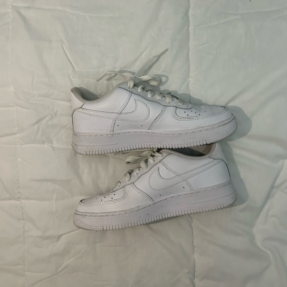 Classic Nike Air Force 1s white